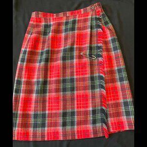 RAFAELLA Classic wrap/kilt style skirt SIZE 6
